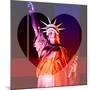 Love NY Series - The Statue of Liberty - Manhattan - New York - USA-Philippe Hugonnard-Mounted Photographic Print