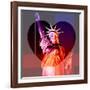 Love NY Series - The Statue of Liberty - Manhattan - New York - USA-Philippe Hugonnard-Framed Photographic Print