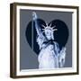 Love NY Series - The Statue of Liberty - Manhattan - New York - USA-Philippe Hugonnard-Framed Photographic Print