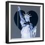 Love NY Series - The Statue of Liberty - Manhattan - New York - USA-Philippe Hugonnard-Framed Photographic Print