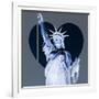 Love NY Series - The Statue of Liberty - Manhattan - New York - USA-Philippe Hugonnard-Framed Photographic Print