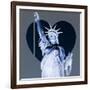 Love NY Series - The Statue of Liberty - Manhattan - New York - USA-Philippe Hugonnard-Framed Photographic Print