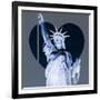 Love NY Series - The Statue of Liberty - Manhattan - New York - USA-Philippe Hugonnard-Framed Photographic Print