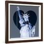 Love NY Series - The Statue of Liberty - Manhattan - New York - USA-Philippe Hugonnard-Framed Photographic Print