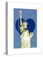 Love NY Series - The Statue of Liberty - Manhattan - New York - USA-Philippe Hugonnard-Stretched Canvas