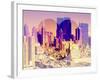 Love NY Series - Theater District Buildings - Manhattan - New York City - USA-Philippe Hugonnard-Framed Photographic Print