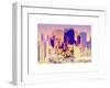 Love NY Series - Theater District Buildings - Manhattan - New York City - USA-Philippe Hugonnard-Framed Art Print