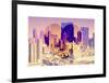 Love NY Series - Theater District Buildings - Manhattan - New York City - USA-Philippe Hugonnard-Framed Art Print