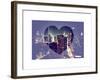 Love NY Series - Times Square and 42nd Street at Night - Manhattan - New York - USA-Philippe Hugonnard-Framed Art Print