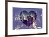 Love NY Series - Times Square and 42nd Street at Night - Manhattan - New York - USA-Philippe Hugonnard-Framed Art Print
