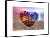 Love NY Series - Times Square and Theater District at Night - Manhattan - New York - USA-Philippe Hugonnard-Framed Stretched Canvas