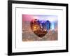 Love NY Series - Times Square and Theater District at Night - Manhattan - New York - USA-Philippe Hugonnard-Framed Photographic Print