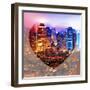 Love NY Series - Times Square and Theater District at Night - Manhattan - New York - USA-Philippe Hugonnard-Framed Photographic Print