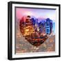 Love NY Series - Times Square and Theater District at Night - Manhattan - New York - USA-Philippe Hugonnard-Framed Photographic Print