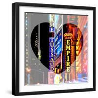 Love NY Series - Times Square at Night - Manhattan - New York - USA-Philippe Hugonnard-Framed Photographic Print