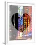 Love NY Series - Times Square at Night - Manhattan - New York - USA-Philippe Hugonnard-Framed Photographic Print