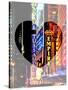 Love NY Series - Times Square at Night - Manhattan - New York - USA-Philippe Hugonnard-Stretched Canvas