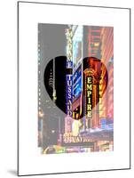 Love NY Series - Times Square at Night - Manhattan - New York - USA-Philippe Hugonnard-Mounted Art Print