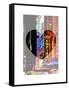 Love NY Series - Times Square at Night - Manhattan - New York - USA-Philippe Hugonnard-Framed Stretched Canvas