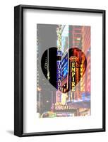 Love NY Series - Times Square at Night - Manhattan - New York - USA-Philippe Hugonnard-Framed Art Print