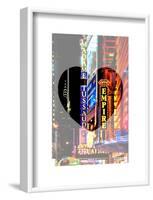 Love NY Series - Times Square at Night - Manhattan - New York - USA-Philippe Hugonnard-Framed Art Print