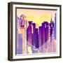 Love NY Series - Times Square Buildings - Manhattan - New York City - USA-Philippe Hugonnard-Framed Photographic Print