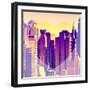 Love NY Series - Times Square Buildings - Manhattan - New York City - USA-Philippe Hugonnard-Framed Photographic Print