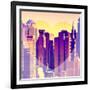 Love NY Series - Times Square Buildings - Manhattan - New York City - USA-Philippe Hugonnard-Framed Photographic Print