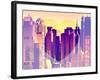 Love NY Series - Times Square Buildings - Manhattan - New York City - USA-Philippe Hugonnard-Framed Photographic Print