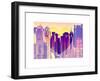 Love NY Series - Times Square Buildings - Manhattan - New York City - USA-Philippe Hugonnard-Framed Art Print