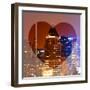 Love NY Series - Times Square Skyscrapers at Night - Manhattan - New York - USA-Philippe Hugonnard-Framed Photographic Print