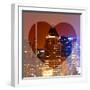 Love NY Series - Times Square Skyscrapers at Night - Manhattan - New York - USA-Philippe Hugonnard-Framed Photographic Print