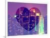 Love NY Series - Times Square Skyscrapers at Night - Manhattan - New York - USA-Philippe Hugonnard-Framed Photographic Print