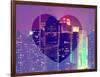 Love NY Series - Times Square Skyscrapers at Night - Manhattan - New York - USA-Philippe Hugonnard-Framed Photographic Print