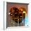 Love NY Series - Times Square Skyscrapers at Night - Manhattan - New York - USA-Philippe Hugonnard-Framed Photographic Print