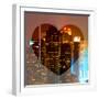 Love NY Series - Times Square Skyscrapers at Night - Manhattan - New York - USA-Philippe Hugonnard-Framed Photographic Print