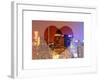 Love NY Series - Times Square Skyscrapers at Night - Manhattan - New York - USA-Philippe Hugonnard-Framed Art Print