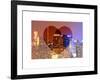 Love NY Series - Times Square Skyscrapers at Night - Manhattan - New York - USA-Philippe Hugonnard-Framed Art Print