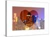 Love NY Series - Times Square Skyscrapers at Night - Manhattan - New York - USA-Philippe Hugonnard-Stretched Canvas