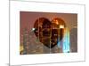 Love NY Series - Times Square Skyscrapers at Night - Manhattan - New York - USA-Philippe Hugonnard-Mounted Art Print