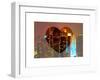 Love NY Series - Times Square Skyscrapers at Night - Manhattan - New York - USA-Philippe Hugonnard-Framed Art Print