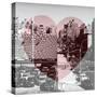 Love NY Series - Urban Scene in Chelsea - Manhattan - New York - USA - B&W Photography-Philippe Hugonnard-Stretched Canvas