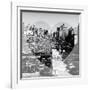 Love NY Series - Urban Scene in Chelsea - Manhattan - New York - USA - B&W Photography-Philippe Hugonnard-Framed Photographic Print