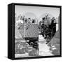 Love NY Series - Urban Scene in Chelsea - Manhattan - New York - USA - B&W Photography-Philippe Hugonnard-Framed Stretched Canvas