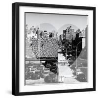 Love NY Series - Urban Scene in Chelsea - Manhattan - New York - USA - B&W Photography-Philippe Hugonnard-Framed Photographic Print