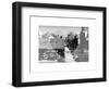 Love NY Series - Urban Scene in Chelsea - Manhattan - New York - USA - B&W Photography-Philippe Hugonnard-Framed Art Print