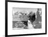 Love NY Series - Urban Scene in Chelsea - Manhattan - New York - USA - B&W Photography-Philippe Hugonnard-Framed Art Print