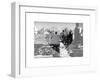 Love NY Series - Urban Scene in Chelsea - Manhattan - New York - USA - B&W Photography-Philippe Hugonnard-Framed Art Print