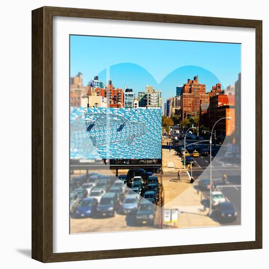 Love NY Series - Urban Scene in Chelsea - Manhattan - New York - USA-Philippe Hugonnard-Framed Photographic Print