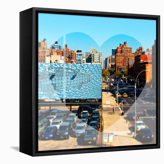 Love NY Series - Urban Scene in Chelsea - Manhattan - New York - USA-Philippe Hugonnard-Framed Stretched Canvas